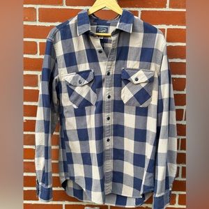 J. Crew Herringbone Flannel, Classic Fit